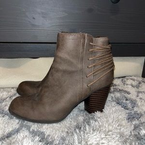 Madden Girl brown booties
